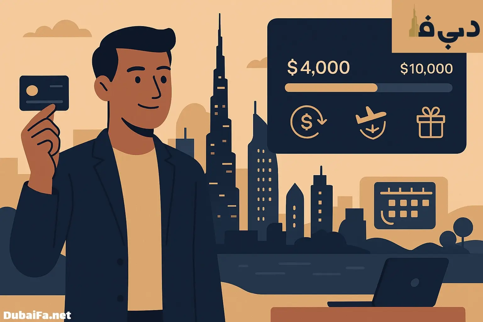 کارت بانکی اعتباری دبی