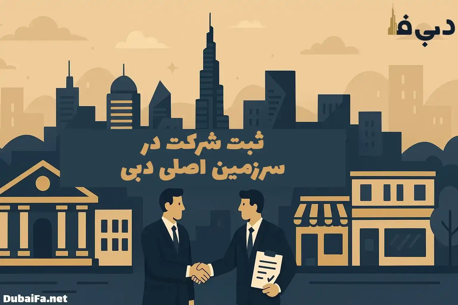 ثبت شرکت در سرزمین اصلی دبی