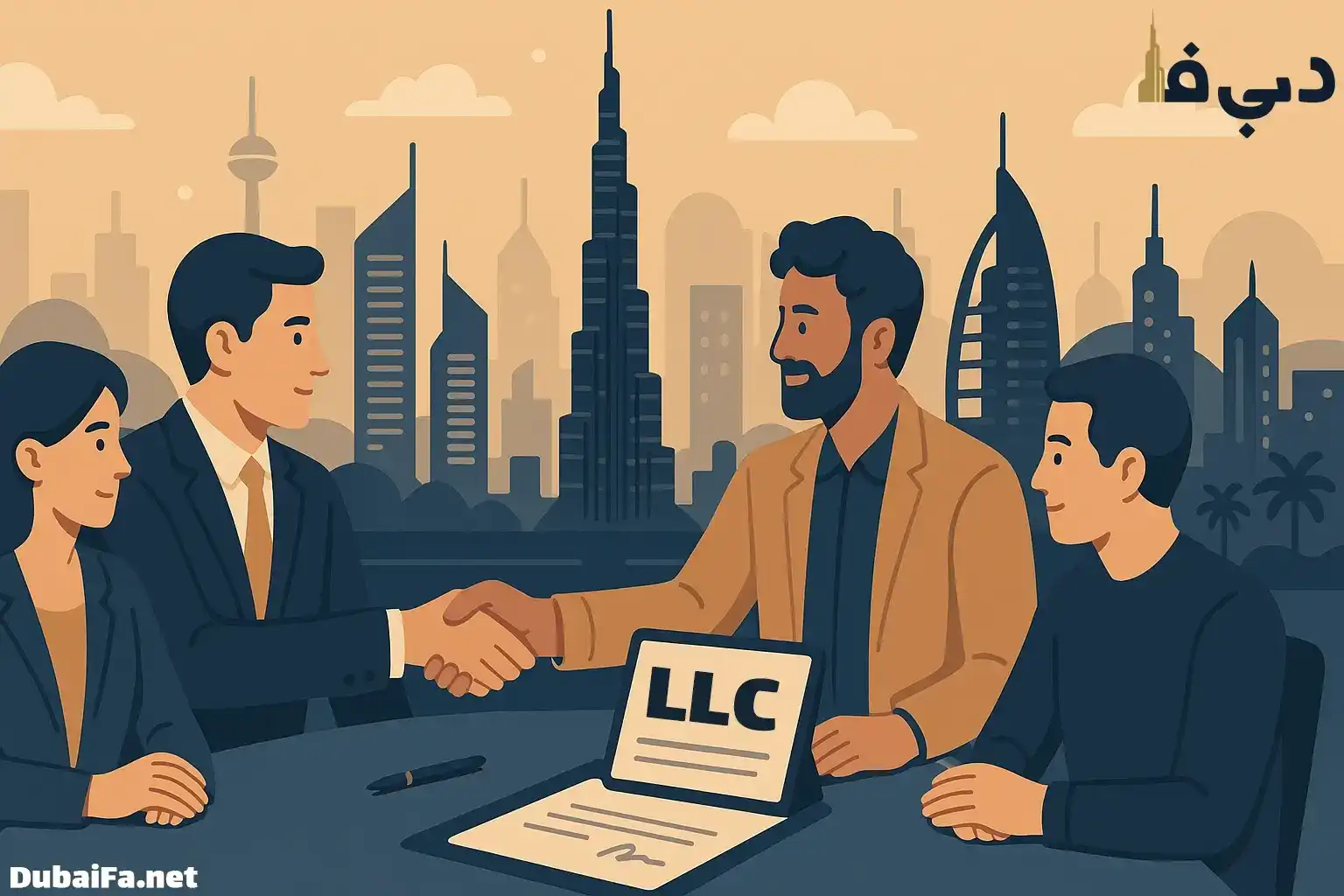 ثبت شرکت LLC در دبی
