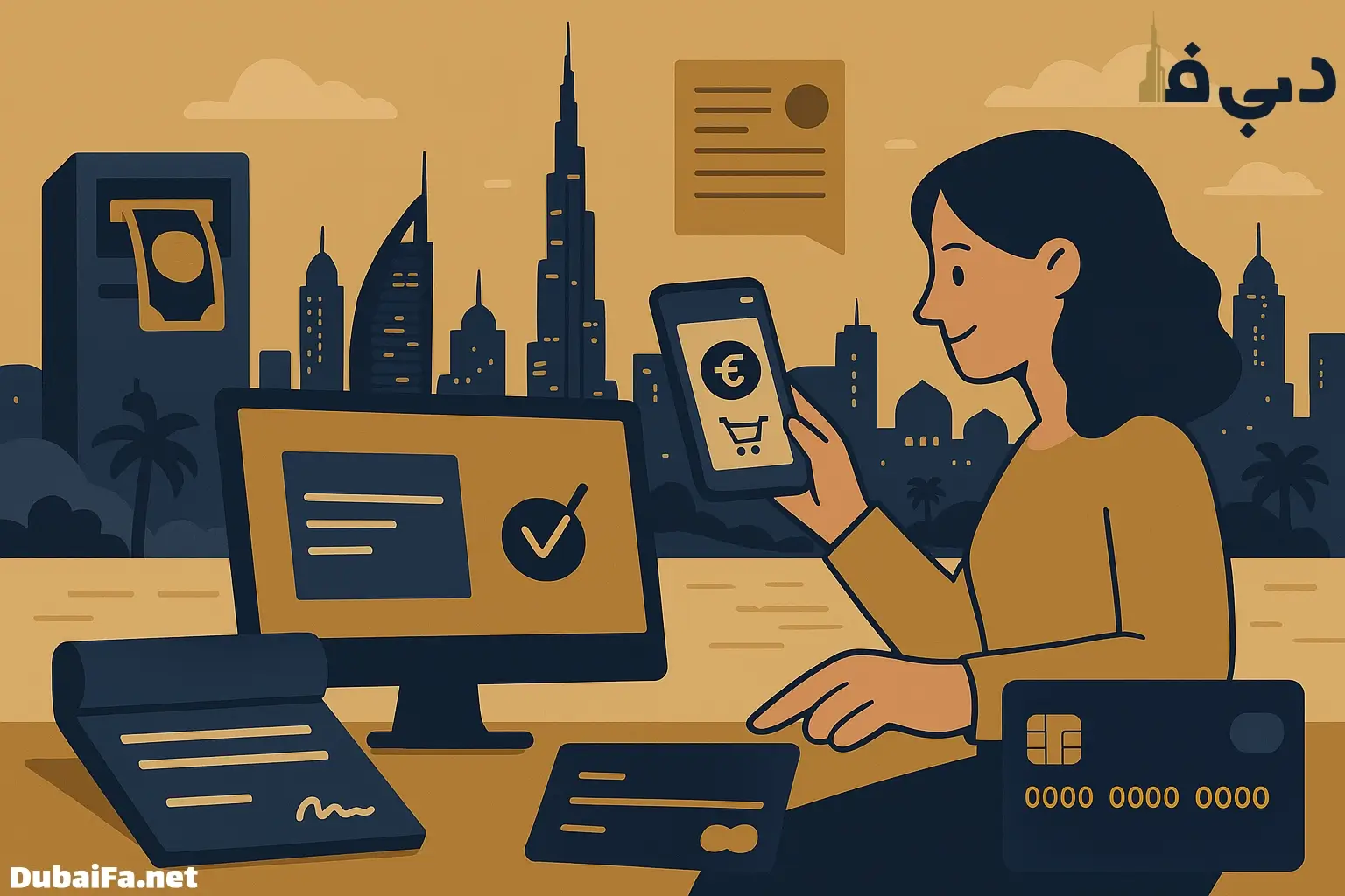 افتتاح حساب بانکی شخصی در دبی