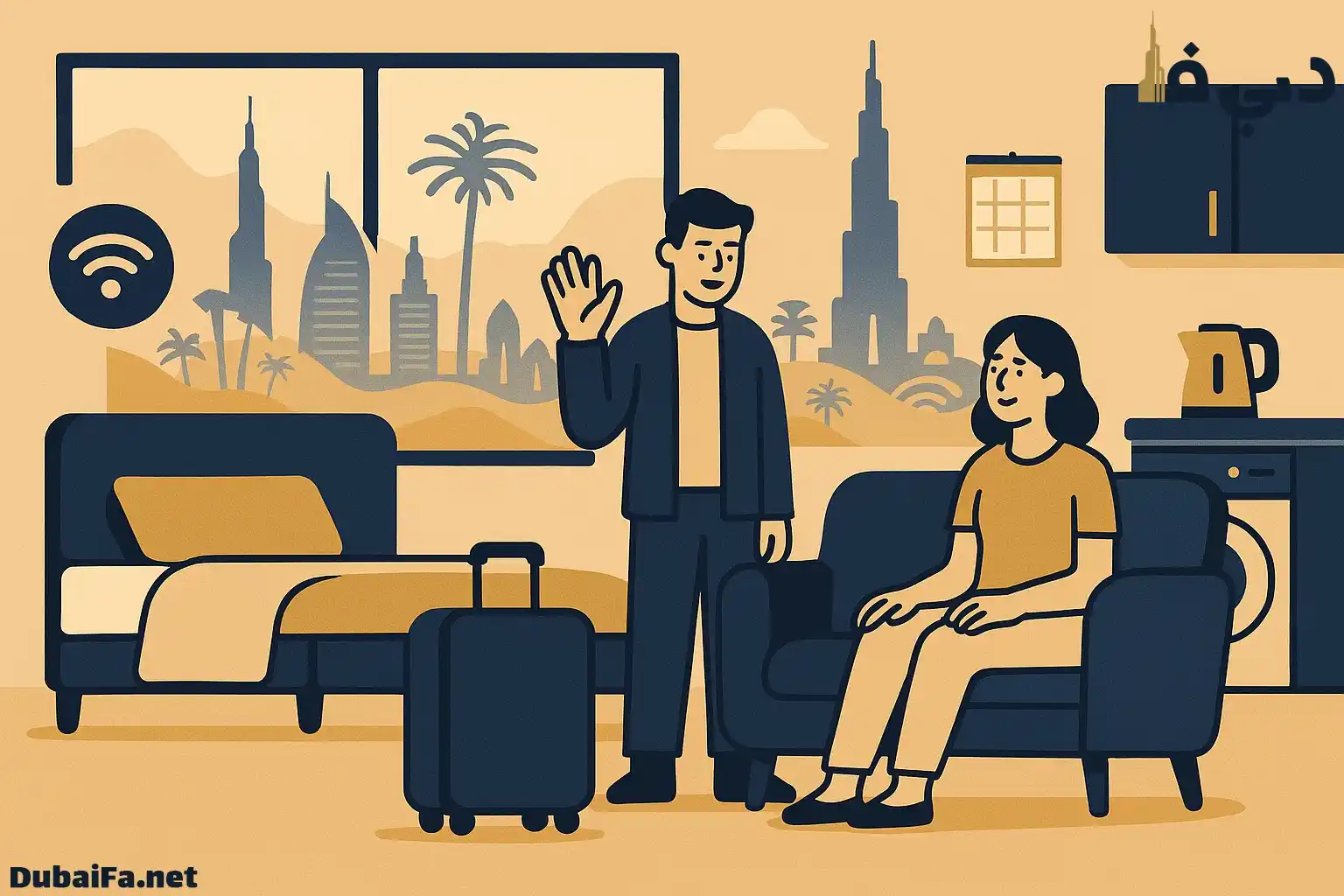 اجاره کوتاه مدت و بلند مدت خانه در دبی