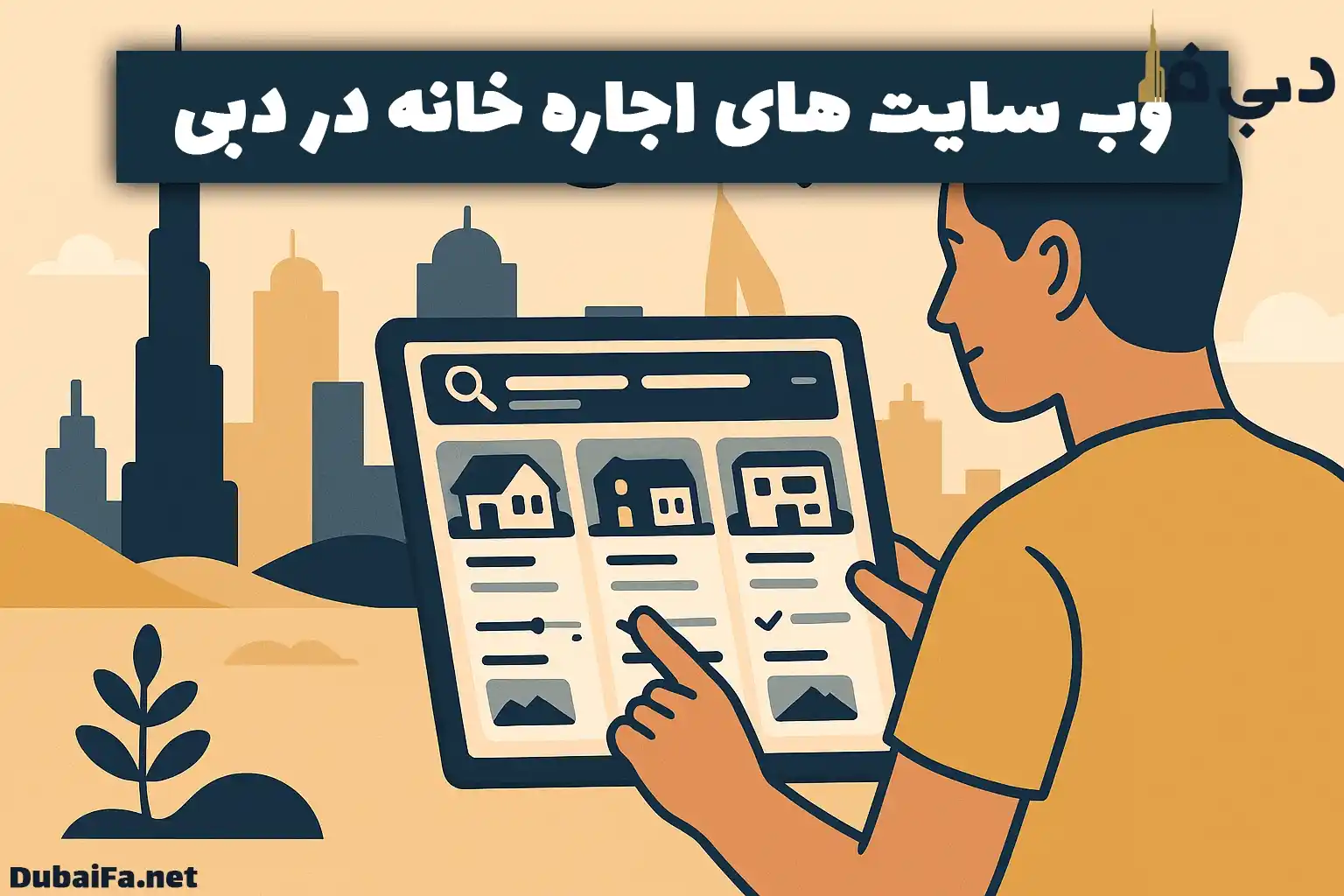 وب سایت اجاره خانه در دبی