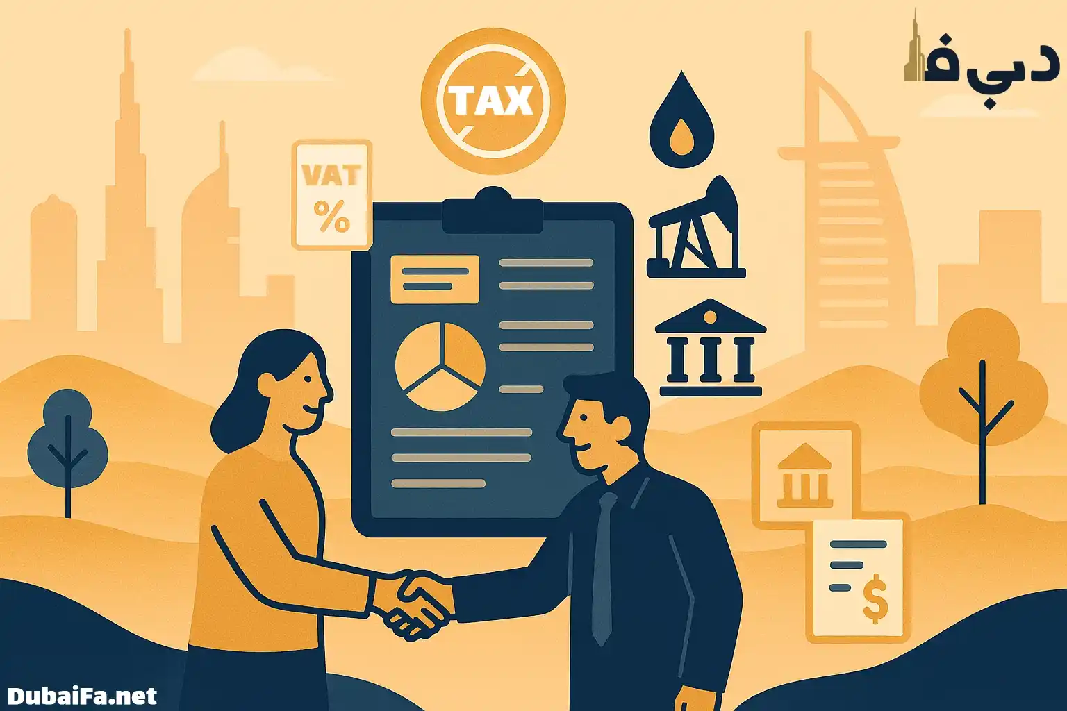 سیستم مالیاتی در دبی چگونه کار میکند؟