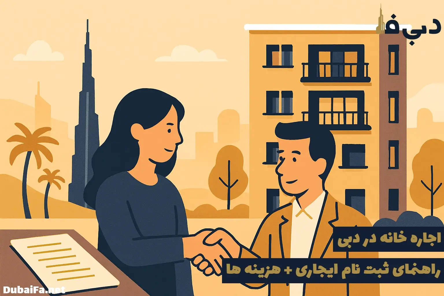 اجاره خانه در دبی + راهنمای ثبت نام و دریافت کد ایجاری