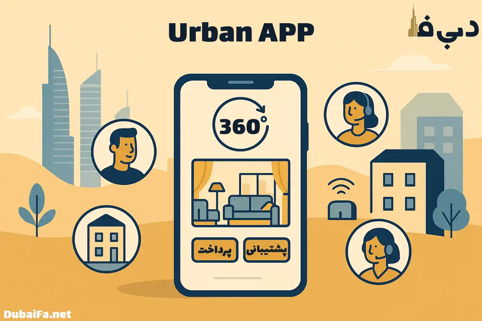 معرفی اپلیکیشن Urban