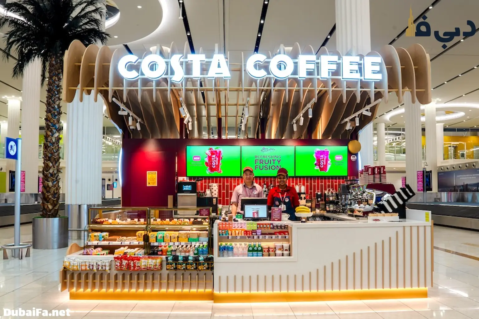 کافی شاپ کاستا در دبی مال