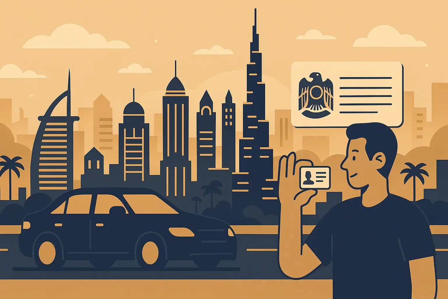 اخذ گواهینامه رانندگی در دبی