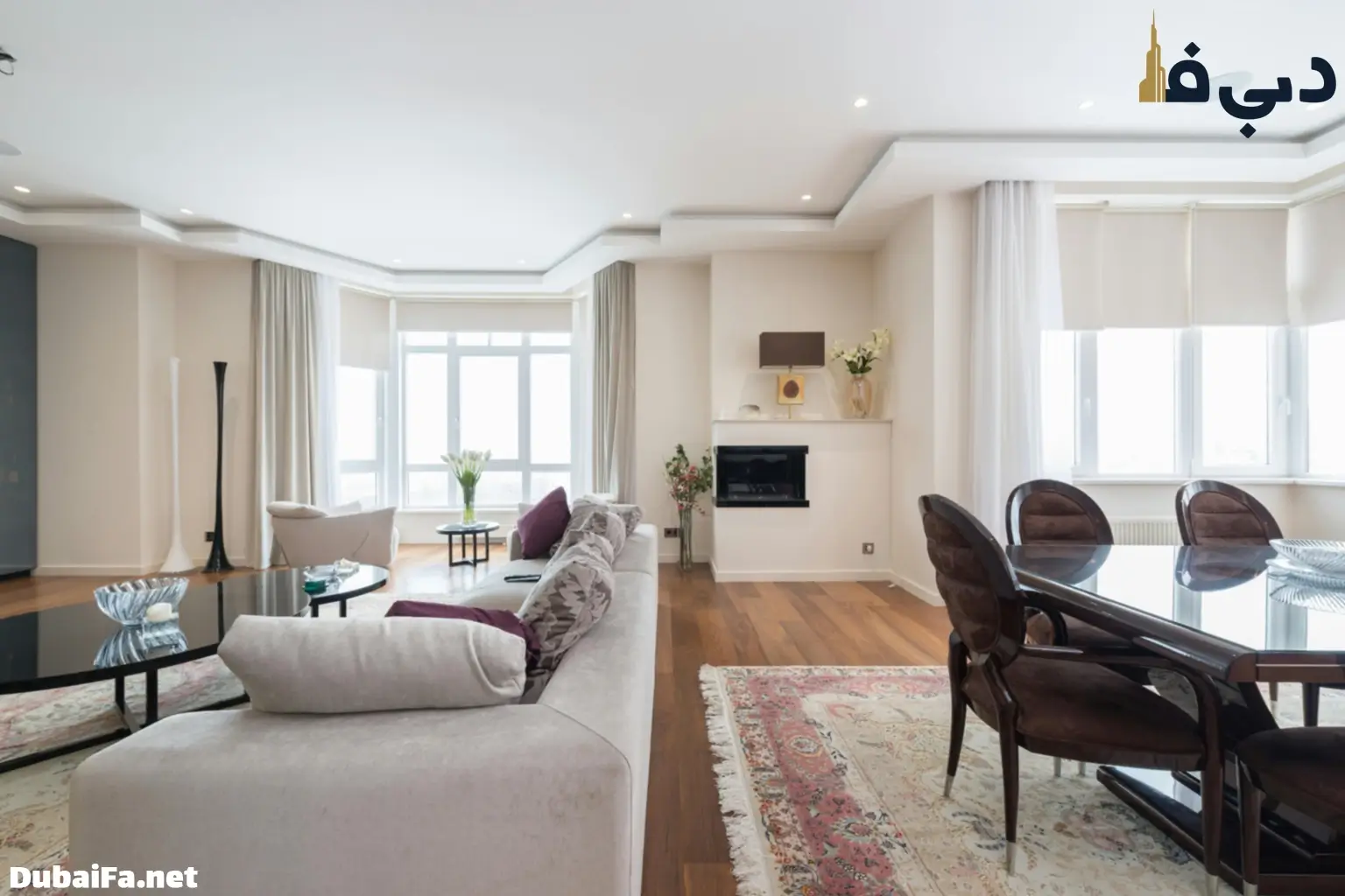 تصویری از آپارتمان مبله