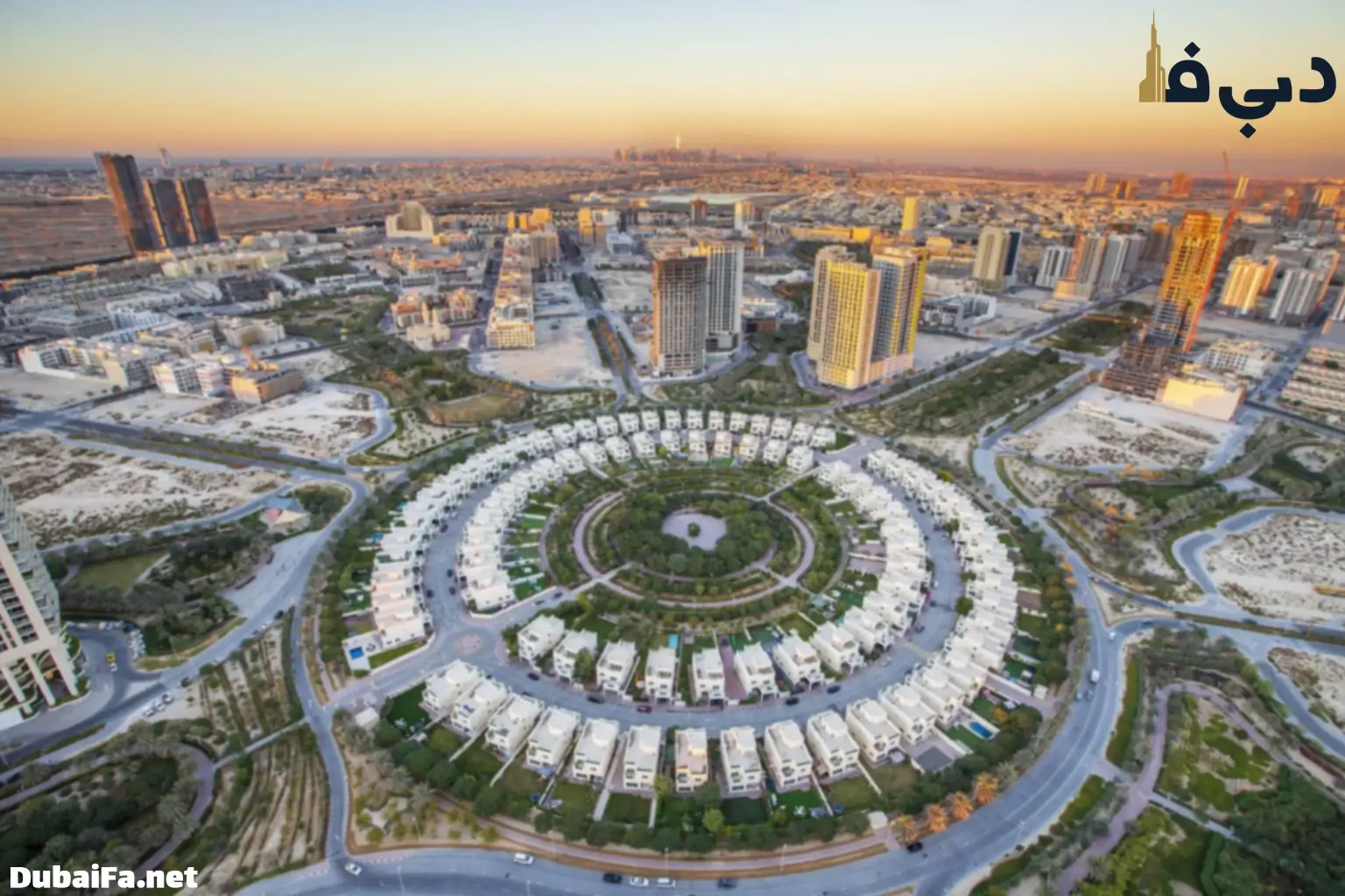 منطقه دهکده دایره ای جمیرا در دبی